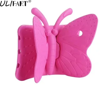 

3D Kids Shockproof Tablet Safe EVA Foam Stand Handle Butterfly Case Cover For iPad Mini1/2/3/4Tablet Christmas Gift Dropshipping