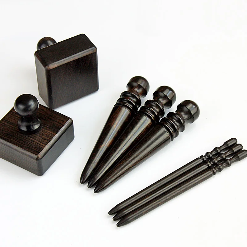 

Durable Wood Polish Leather Edge Slicker Craft Burnisher Workshop DIY Kit Tool Handmade Carving Embossing Leather Craft