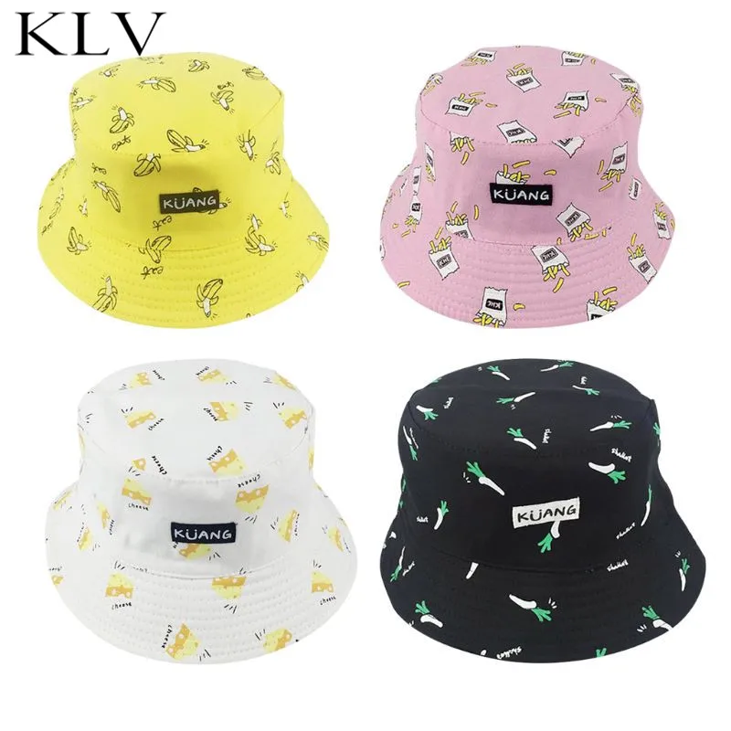 XUEBAOBAO Hombre Mujer Pareja Outdoor Cap Canvas Doble Cara Retro Sombrero Verano impresi/ón Banana Pescador Hat Sun Hat Visera Funky Vacaciones Travel Holiday Beach Bucket Hat