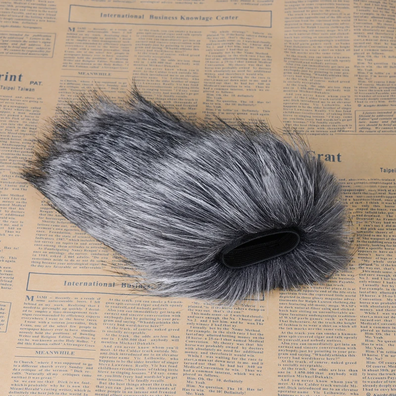 

Furry Windscreen Windshield Muff Microphones Up Outdoor Microphone Wind Cover for RODE Videomic Pro VMP Microphone
