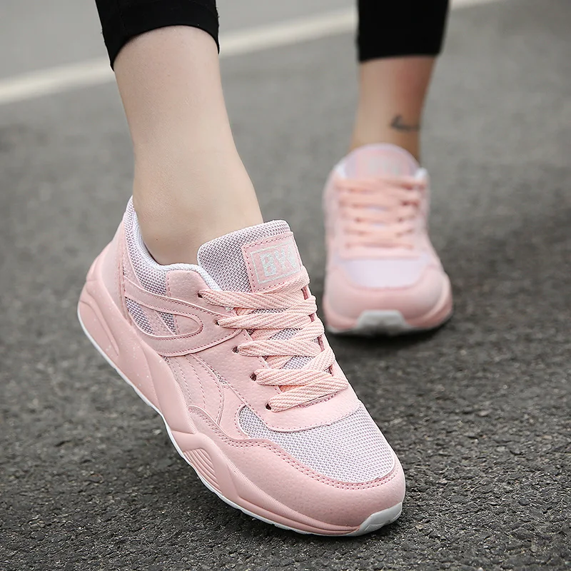 Women Sneakers Casual Shoes 2018 Brand New Breathable Low Top Tenis Sport Shoes Women Trainers Sapatilha Baskets Femme XZ48 Women's Shoes