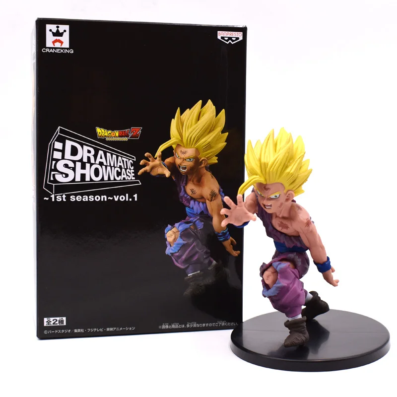 

12cm Dragon Ball Z Figure Dramatic Showcase Son Goku Gohan PVC Action Collection Model Toy FREE SHIPPING