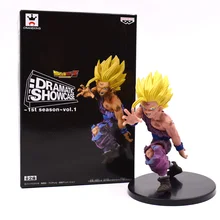 Buy 12cm Dragon Ball Z Figure Dramatic Showcase Son Goku Gohan PVC Action Collection Model Toy FREE SHIPPING Free Shipping