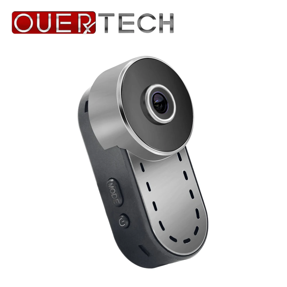 

OUERTECH Wifi Built-in lithium polymer battery 1080P Full HD Wireless Security SD Card Slot mini audio meeting recording Camera