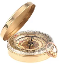 Медная ракушка компас Северная игла Красивая точность наружная навигация на 7597