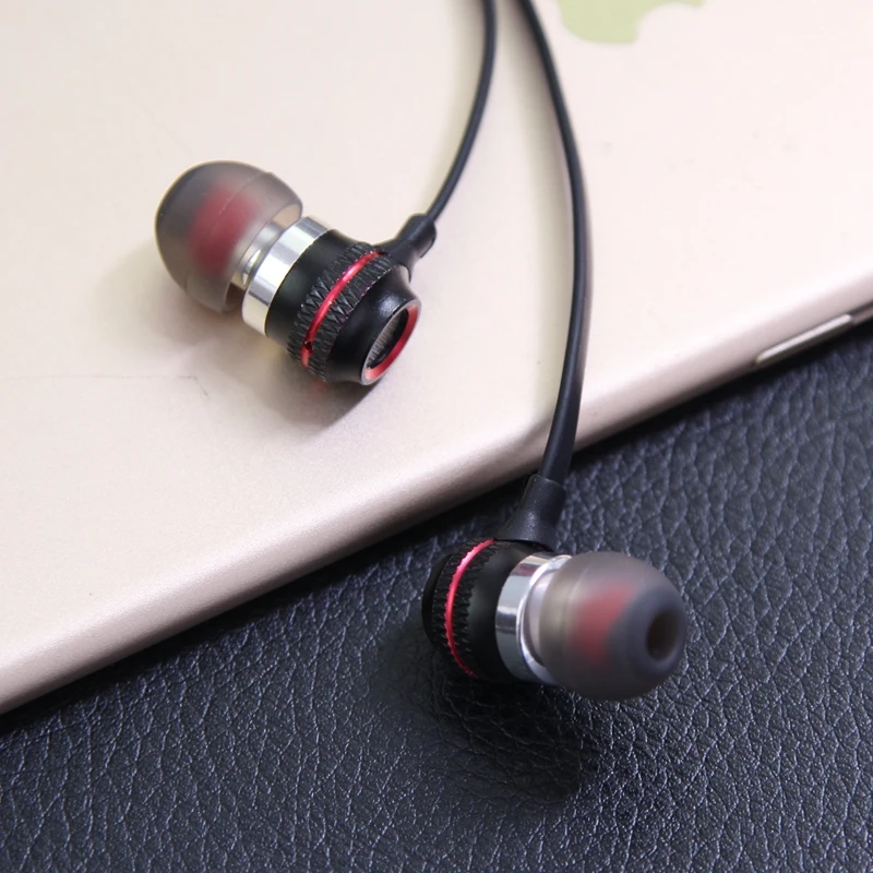 Metal Aluminum Earphone Head phone Stereo 3 5mm Quality Metal Earphones For Samsung iphone Xiaomi MP3 Auriculares Original Brand
