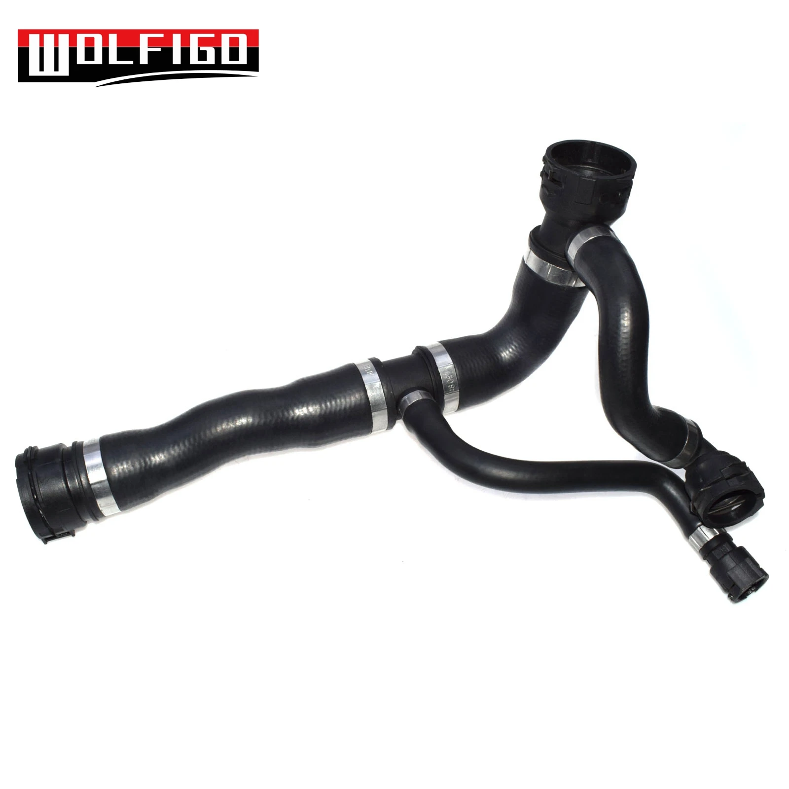 Wolfigo Baru Atas Radiator Coolant Hose Untuk Thermostat Untuk Bmw E60 525i 530i 3 0l 17 12 7 519 255 17127519255 Chr0049p Radiator Bagian Aliexpress