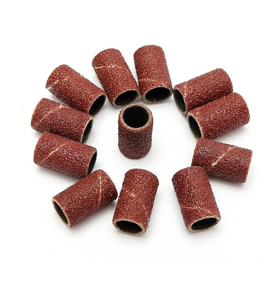 

100pcs Sanding Grinders for Nails Apparatus for Manicure Grinding Bands Polishing Milling Accessories Nail Pedicure