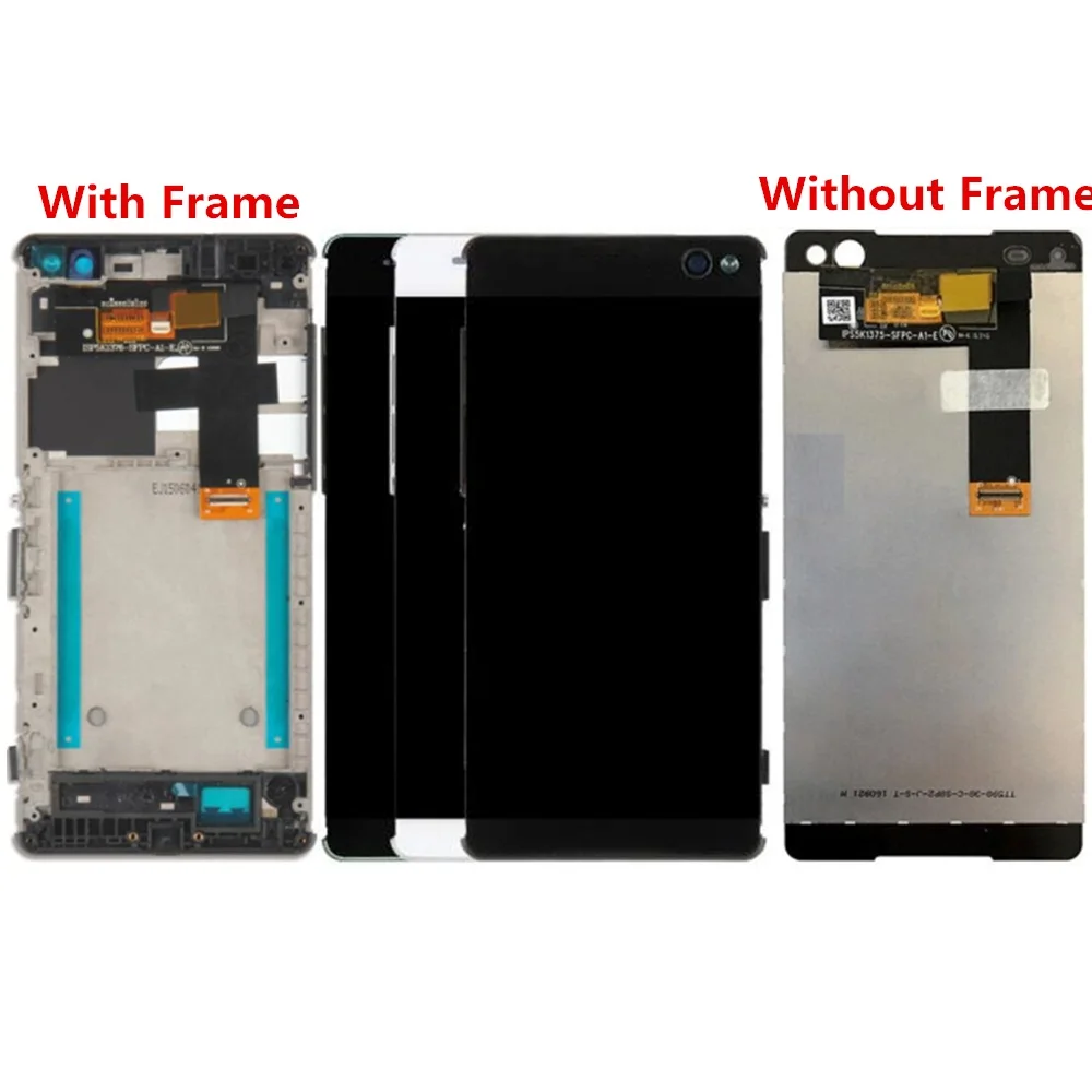 

For Sony Xperia C5 Ultra E5506 E5533 E5563 E5553 LCD Screen and Digitizer Assembly With Front Frame Replacement!