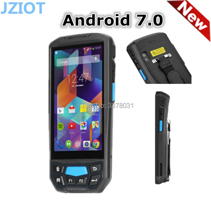 Встроенный 58 мм термальный принтер сканер штрих-кода wifi GPRS 4G RFID считыватель android