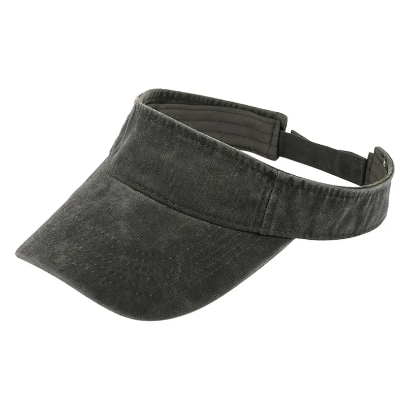 Casual Unisex Sun Hat Solid Color Summer Beach Hat Bucket Cap Soft Daily Golf Visors for Women 35MA19 (9)
