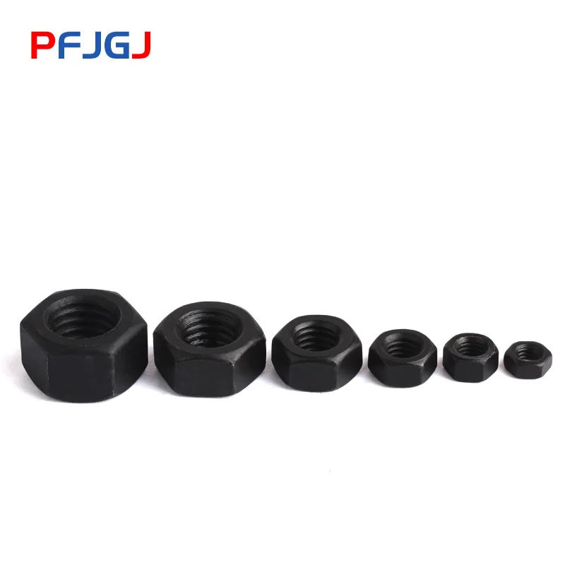Peng Fa M2 14 дюймов черный класс 8 шестигранная гайка из углеродистой стали