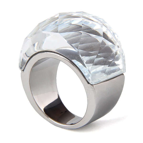 Prix pour En gros En Acier Inoxydable Bijoux De Mariage Fournitures Grand Zircon Anneaux pour les femmes Prix pour En gros En Acier Inoxydable Bijoux De Mariage Fournitures Grand Zircon Anneaux pour les femmes