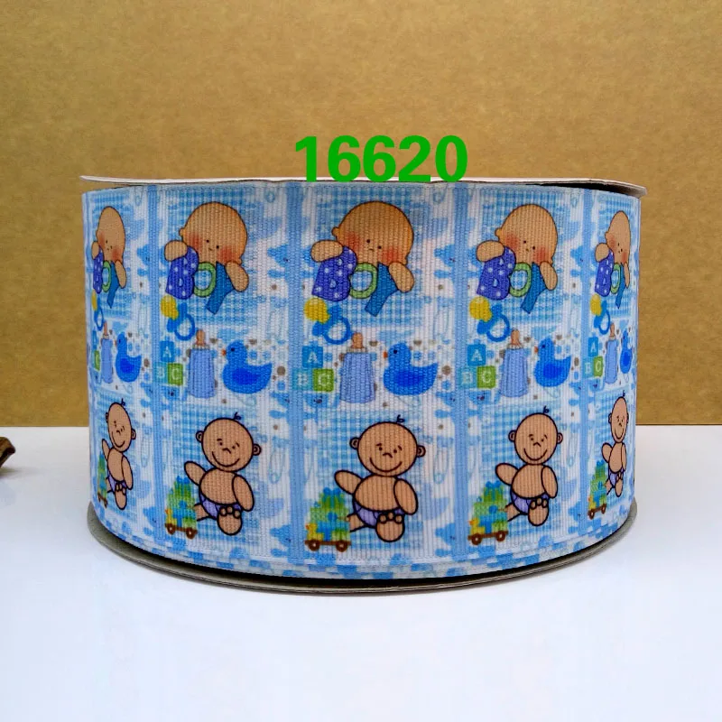 50 ярдов мультфильм напечатанный grosgrain ленты 17437