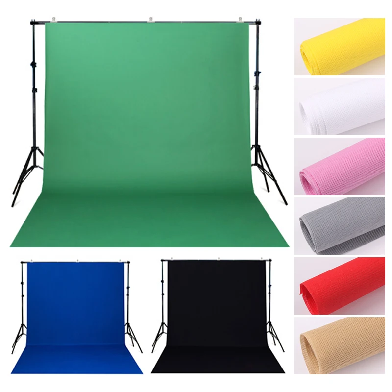 

1.6m*4m/5.2ft*13.1ft Nonwoven Fabric Backdrop Background Screen for Photography Studio Video and Portrait Shooting