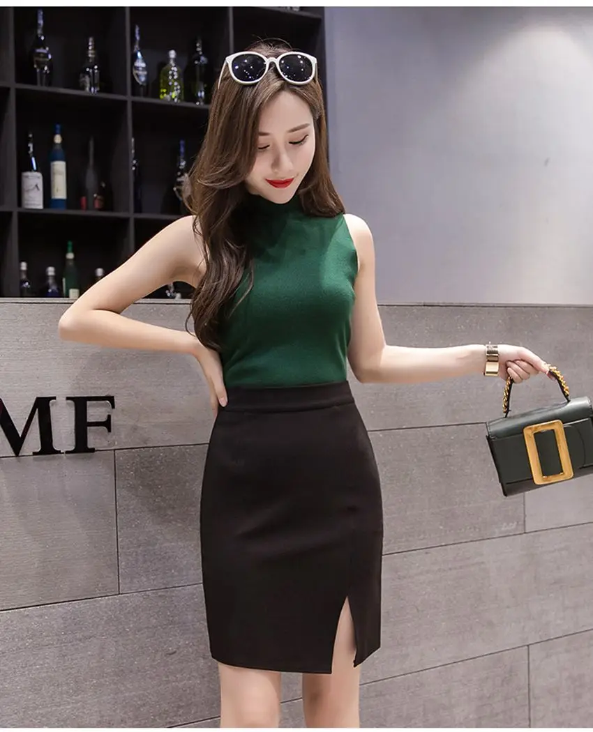 SEXMKL плюс размер мини юбка карандаш женская летняя сексуальная юбка с высокой талией Корейская женская уличная короткая красная юбка Jupe Femme