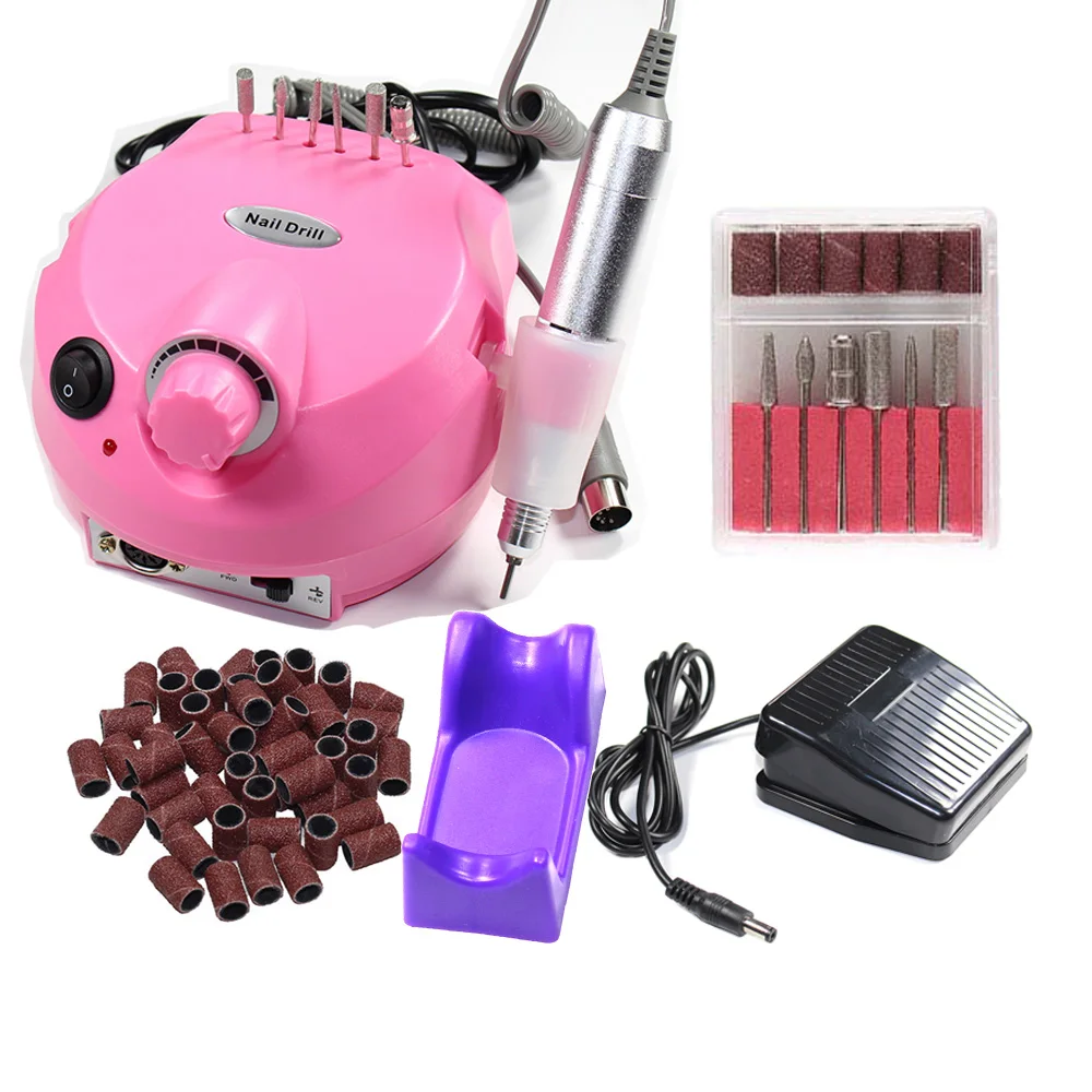

30000RPM Nail Drill Bits Electric Machine Mills Nail Polisher Apparatus Files Rotary Burr Gel Nail Polish Manicure Tools