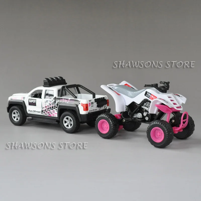 Литая модель автомобиля 1:36 игрушки тяговый автомобиль Ford F150 Raptor пикап грузовик