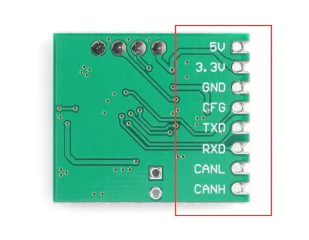 Ttl последовательный к CAN ModBus CAN прозрачный модуль последовательного преобразователя передачи 3,3 V/5 V