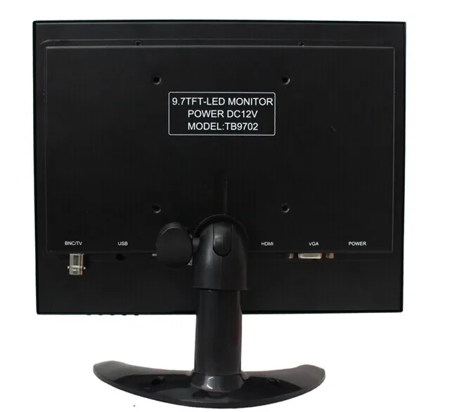 9 7 дюймовый TFT LED монитор металлический корпус BNC HDMI VGA AV интерфейс hd ЖК дисплей