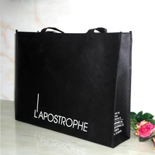 500 шт./лот многоразовая эко Нетканая хозяйственная сумка на заказ сумка с короткими ручками с логотипом рекламная продуктовая ткань TNT сумка