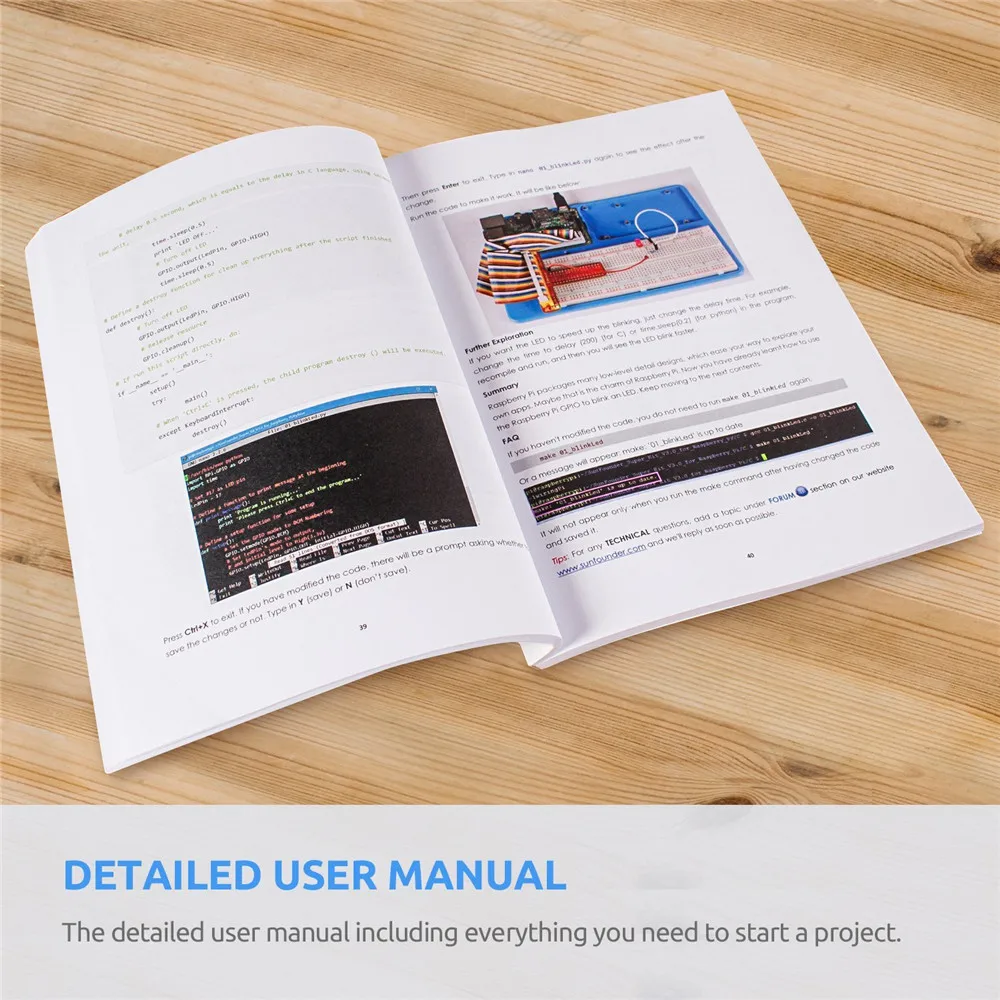 Sunfower супер стартовый Обучающий набор V3.0 для Raspberry Pi 3 model B+ 3B 2B B+ 1 Модель B+ с PDF+ руководство