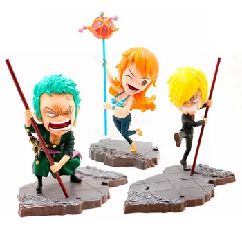 

1Pcs 15CM One Piece GK Nami sanji Anime Action Figure Sexy Girl Model In PVC collection cute comics toys New Unisex X'MAS Gifts