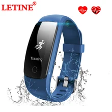 

Letine ID107 Plus Bluetooth Smart Bracelet Smartband Heart Rate Monitor Pedometer fitness band Sports Tracker Wristband PK xiomi