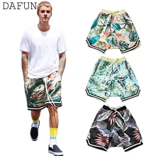 Летние шорты в уличном стиле, мужские повседневные пляжные шорты с принтом джунглей, шорты для баскетбола, спортивные шорты