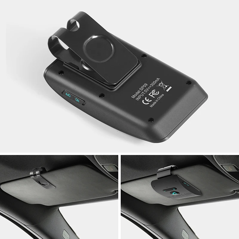 FDOMAIN Интеллектуальный Авто Bluetooth автомобильный комплект громкой связи