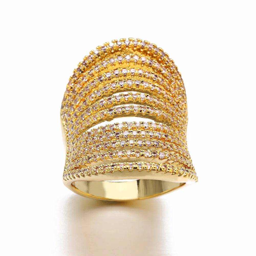 VANAXIN широкие кольца для женщин высшего класса микро проложили CZ Кольцо Классические кольца специальный дизайн серебряное кольцо с идеальной полировкой