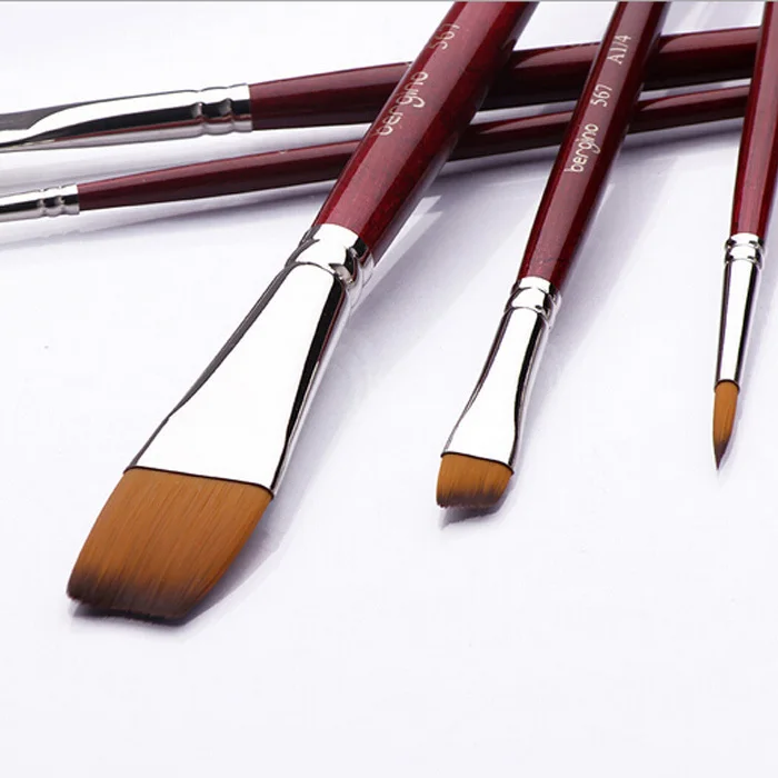 

5pcs/set Paint Brush Set Acrylic Oil Gouache Watercolor Drawing Pen for Artist Students Painting Tool Supplies