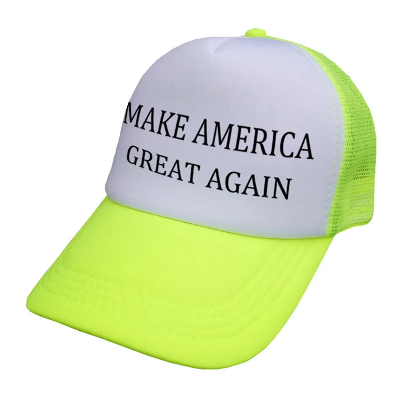 Лидер продаж, сделать Америку большой снова шляпа унисекс Кости Snapback шапки Дональд Трамп бейсбольная кепка мужская хлопковая Регулируемая Кепка s 10 шт./партия - Цвет: white and yellow msh