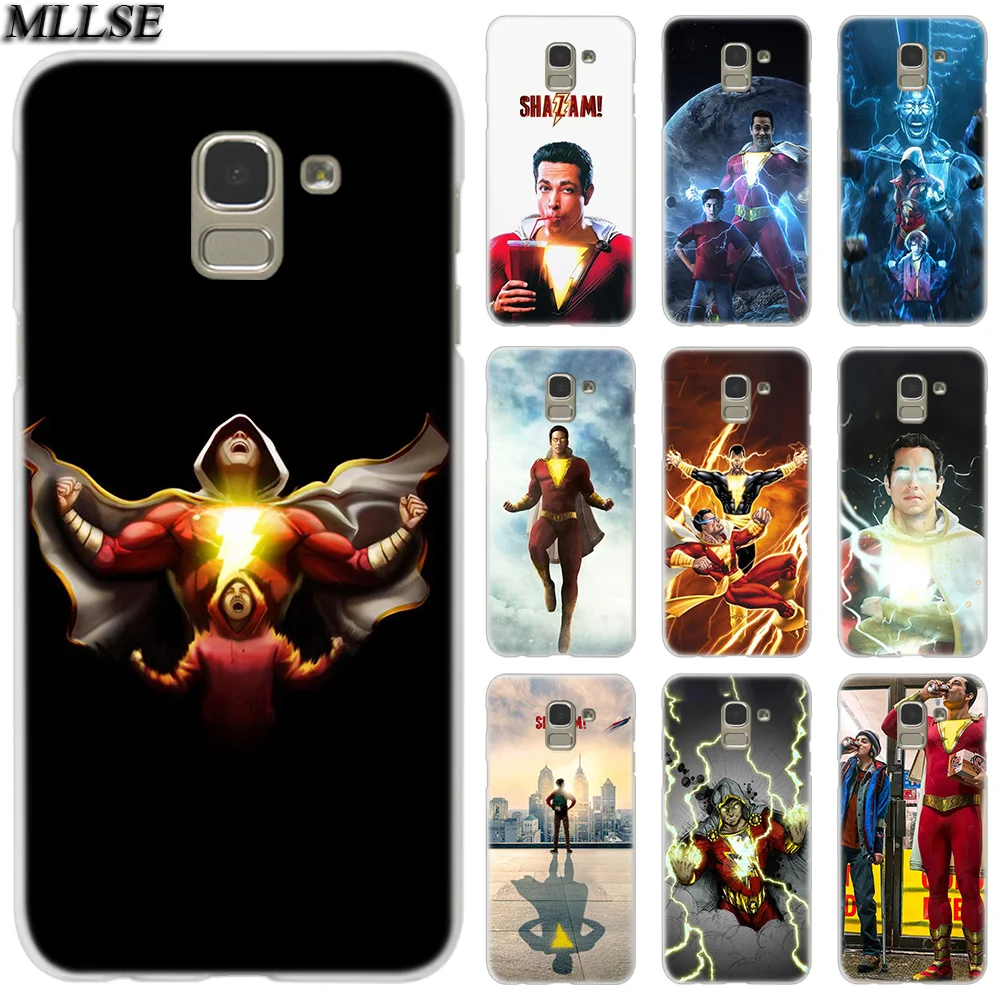 

Shazam Billy Batson Hard Case for Samsung Galaxy J2Pro J4 J6 J8 2018 J3 J5 J7 2016 2017EU Prime CORE Plus Hot Fashion Cover