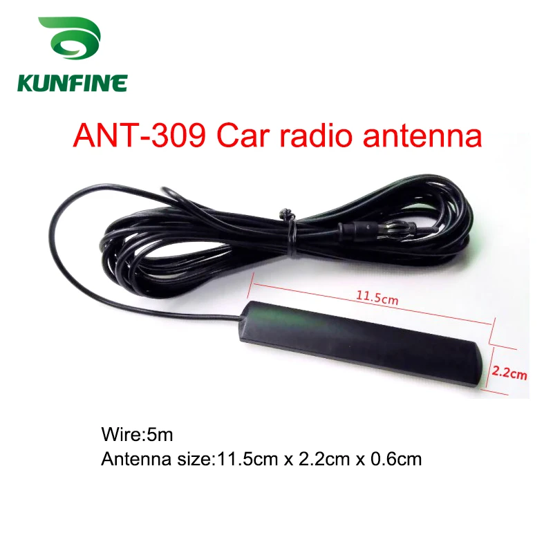 Car radio patch car antenna Front and 