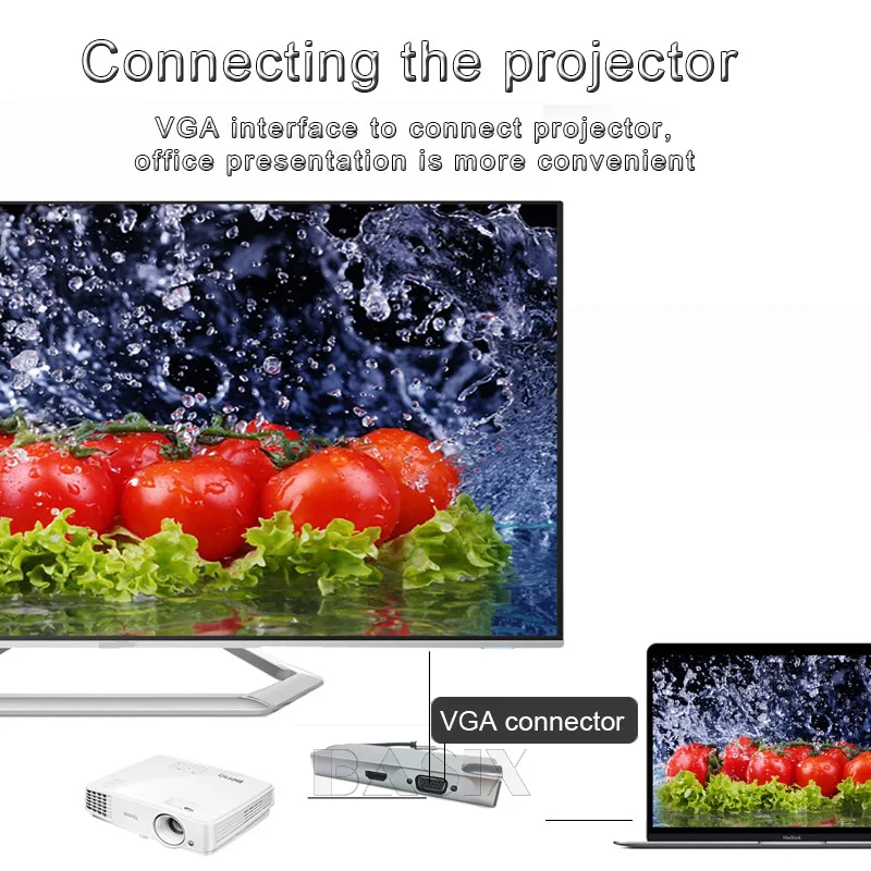 Концентратор Basix USB C для HDMI 4K 3 0 порт SD/TF кардридер VGA RJ45 Gigabit Ethernet Type концентратор
