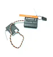 AR8000 8CH Receiver w/ Remote Satellite SPMAR8000 RX DX9 DX8 for Quadcopters helicopters airplane