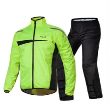 Fashion sports raincoat men waterproof raincoat suit motorcycle rain jacket poncho M-XXL rain coat rain shoes