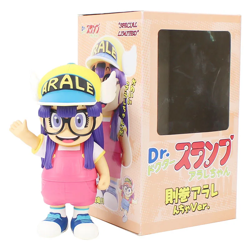 20 см аниме мультфильм Dr. Slump Arale с фекалиями ПВХ фигурка модель игрушки - Цвет: with box -B