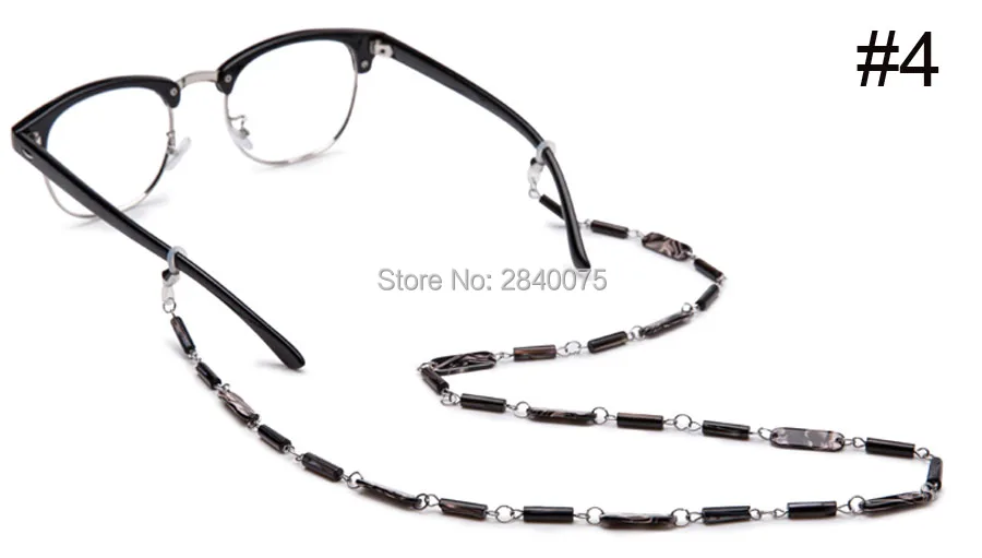 10 шт. красивый корпус из бисера солнцезащитные очки цепь Противоскользящий шнур для очков