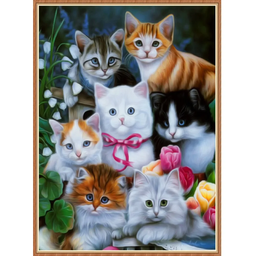 

5D Embroidery Paintings Rhinestone Pasted DIY Diamond Painting Cross Stitch Drill Mosaic diamond painting home decor