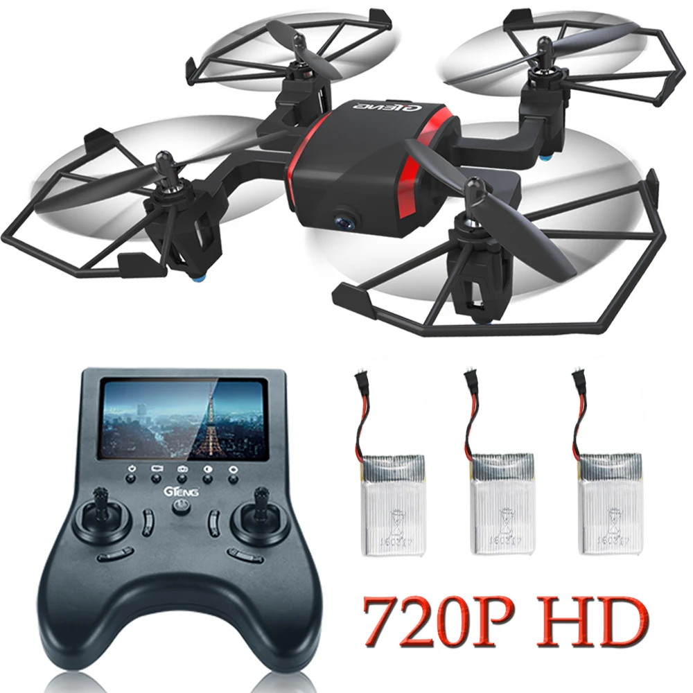 3 Batteries 5.8G fpv i drone quadrocopter mini quadcopter drones with
