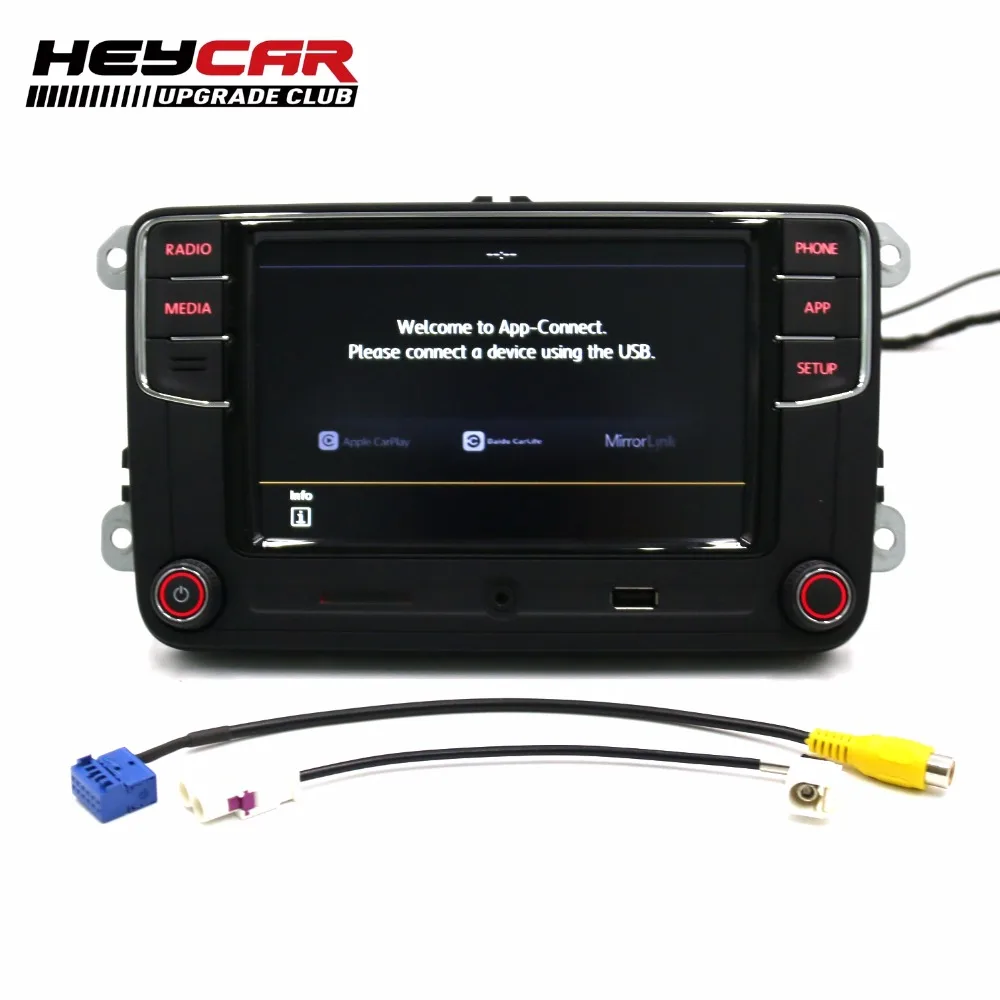 Carplay RCD330 Plus MIB 6 5 &quotРадио стерео для VW Polo Golf PassatB6 B7 CC Tiguan Jetta MK5 MK6 Touran Mirrorlink 1 Гб|mib|mib