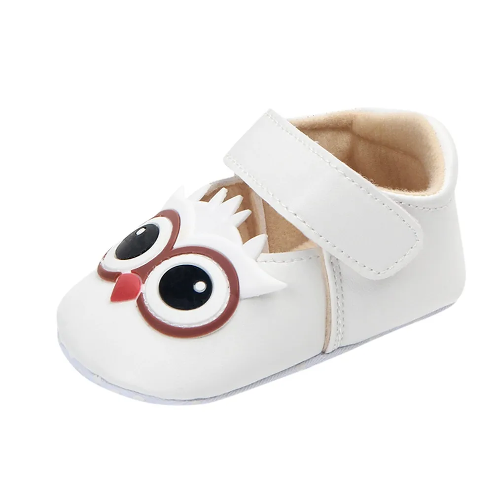 Детская обувь с милым рисунком кота; модные кроссовки принцессы для девочек; детская кожаная обувь на мягкой подошве; обувь для девочек; Zapatos YL-NEW - Цвет: Белый