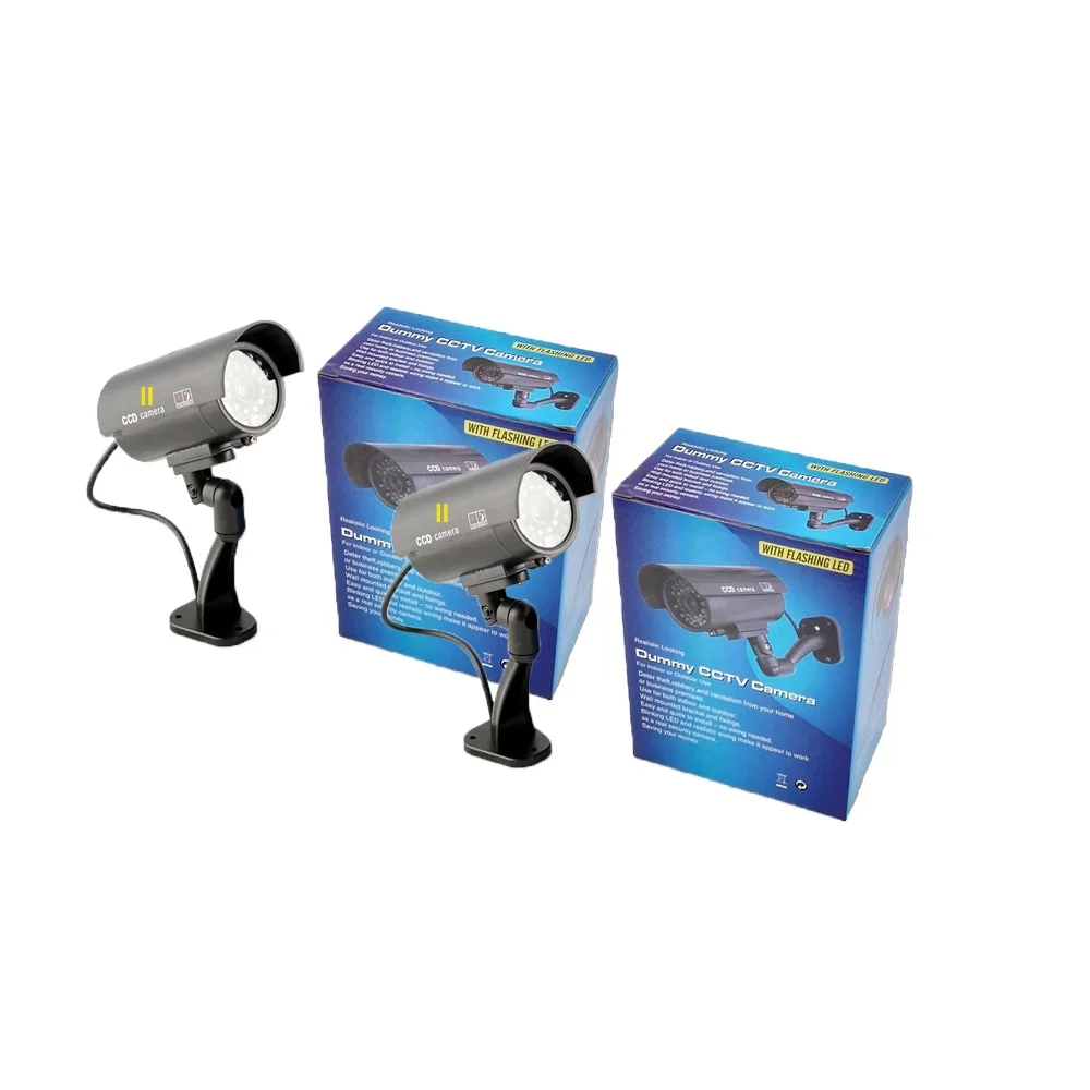 

Dummy Camera CCTV Surveillance Camera Home Security With LED Flash Light Fake Camera Waterproof Outdoor Camera