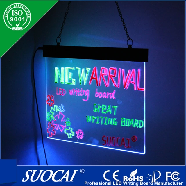 LED writing boards - Restaurant & Bar Advertising