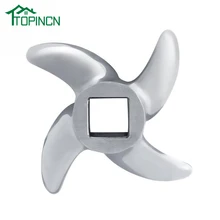 Cuchilla picadora de carne de acero inoxidable, reemplazo de cortador de cuchillos de acero inoxidable para accesorios para amoladora