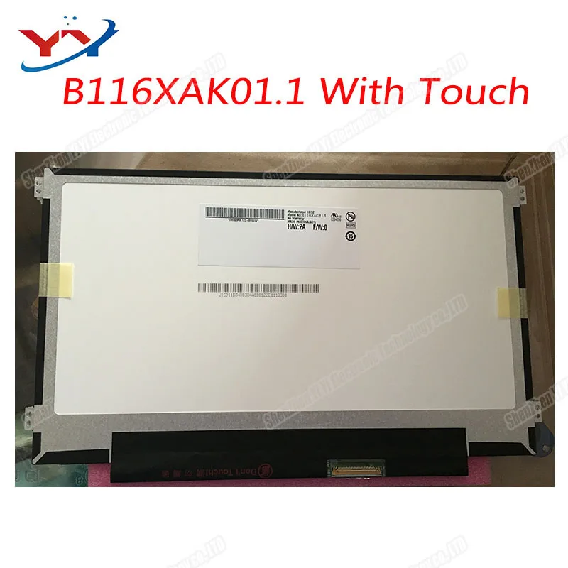 

B116XAK01.1 LCD LED Screen with Touch Screen Digitizer EDP 40 PIN