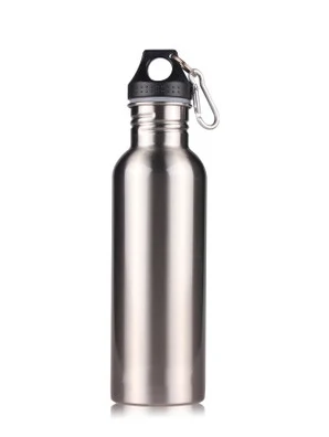 750ml Capacity Kettle Stainless Steel Mug Outdoors Sports Bottle Creative Leakproof Cup - Silver | Дом и сад