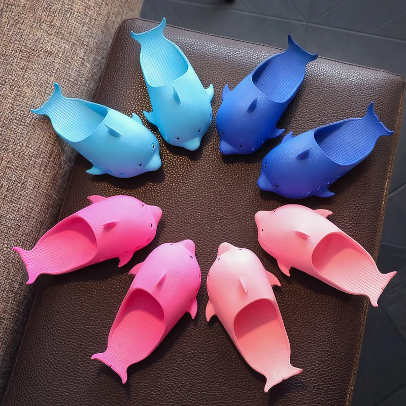 

Summer Kids Baby Shoes Children PVC Slippers Comfortable Non-Slip Baby Cartoon Animal Cute Soft Girls Boys Slipper Beach Shoes